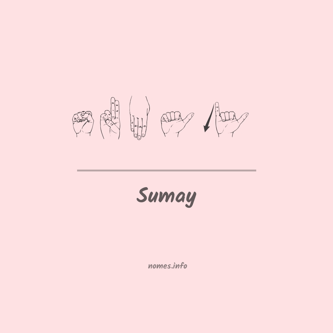Sumay em Libras