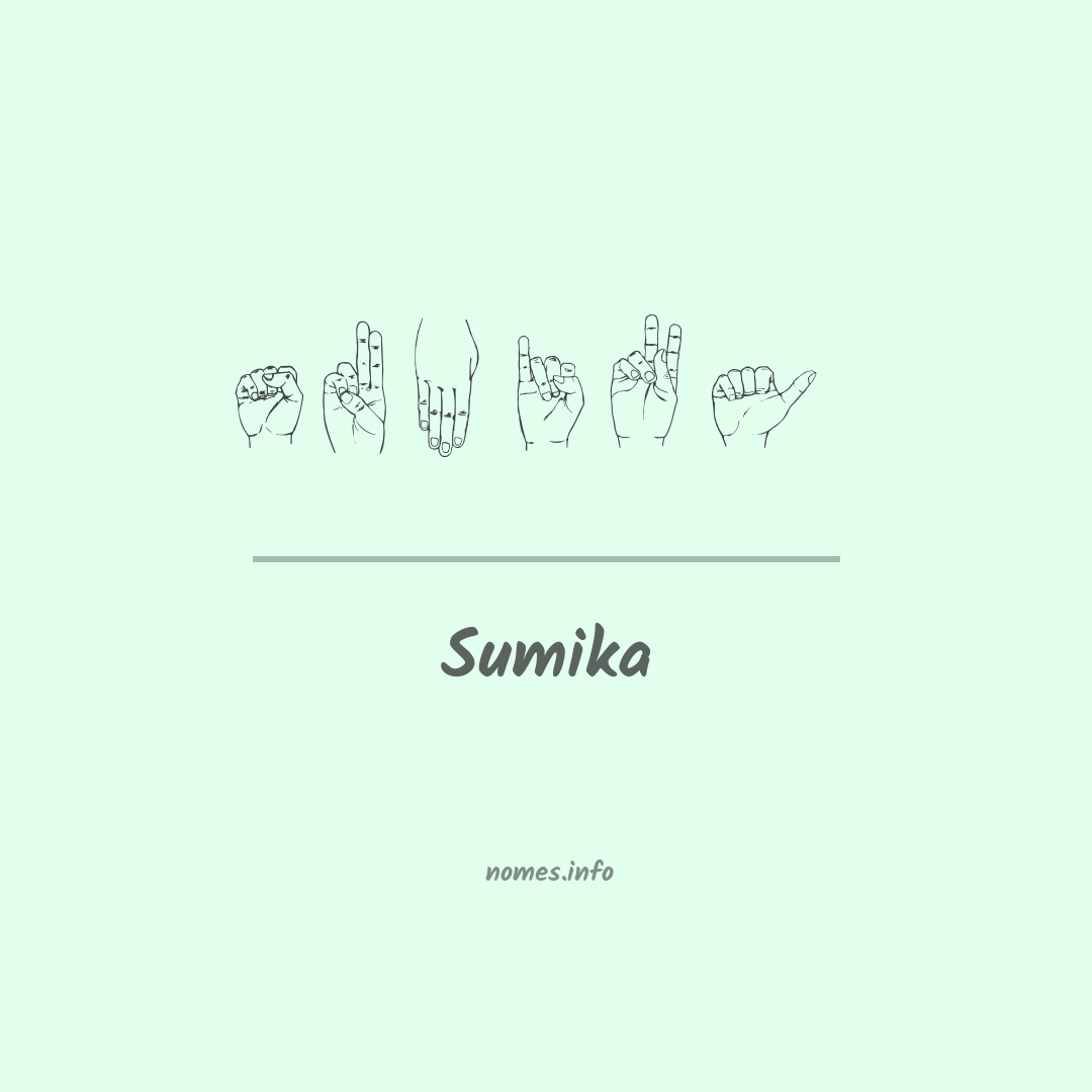 Sumika em Libras