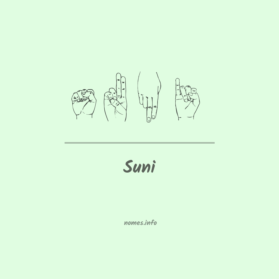 Suni em Libras