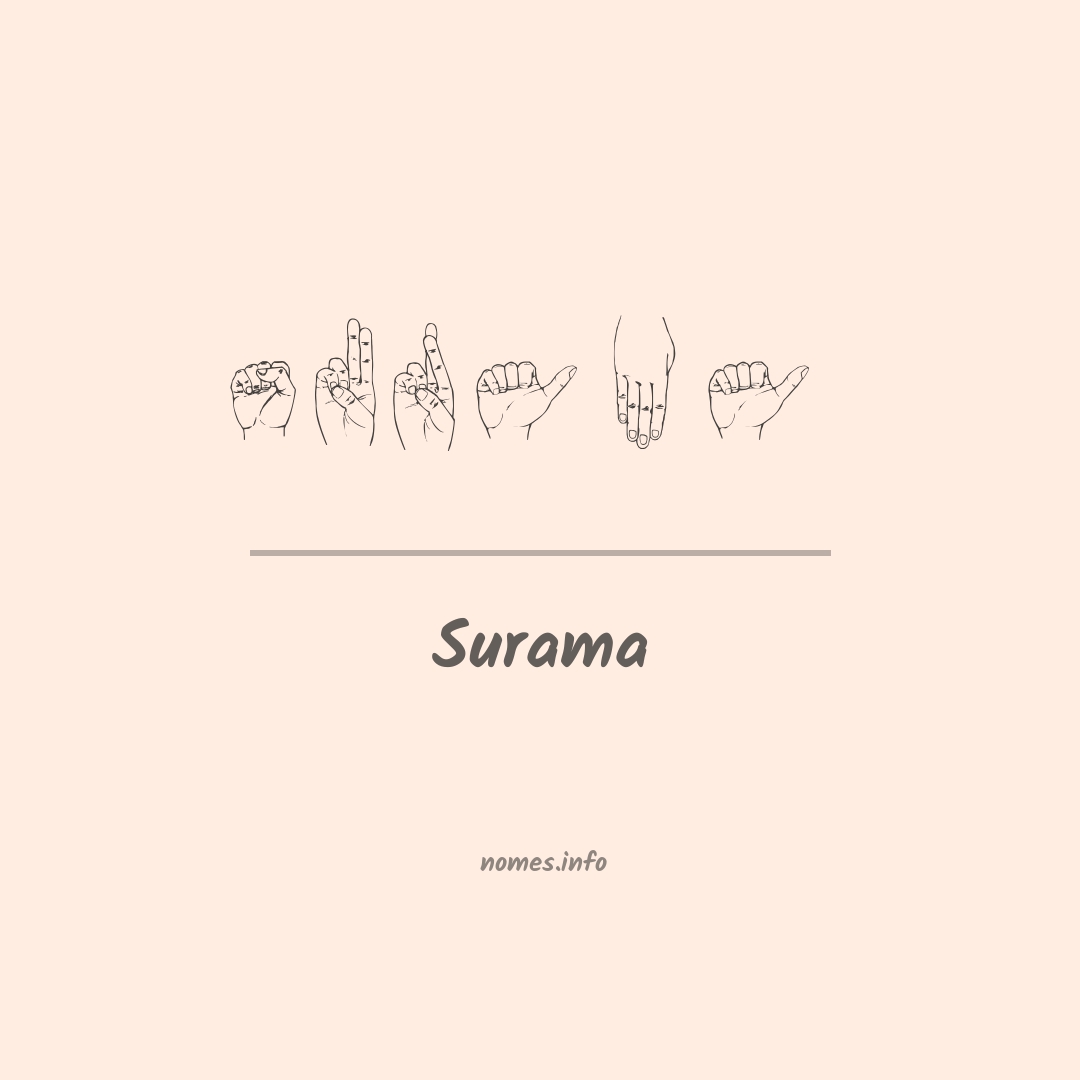 Surama em Libras