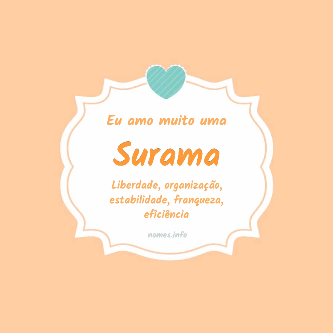 Eu amo muito Surama