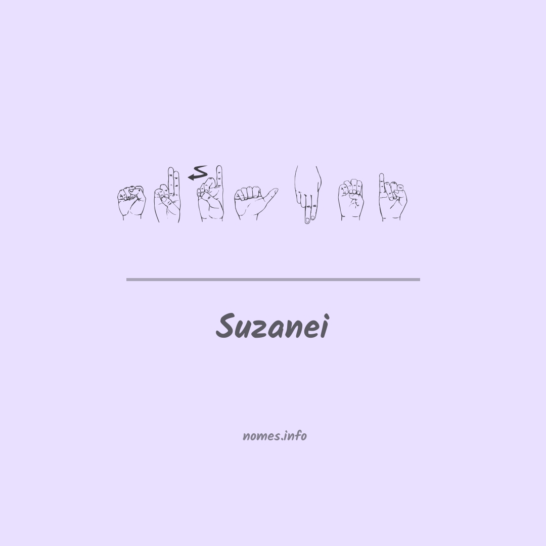 Suzanei em Libras