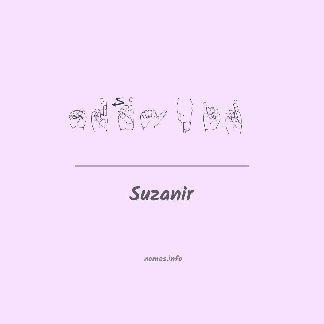 Suzanir em Libras