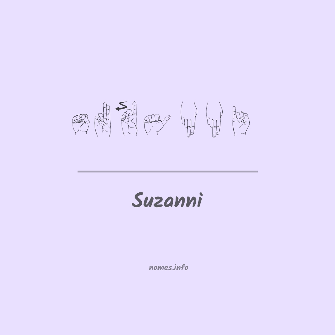 Suzanni em Libras