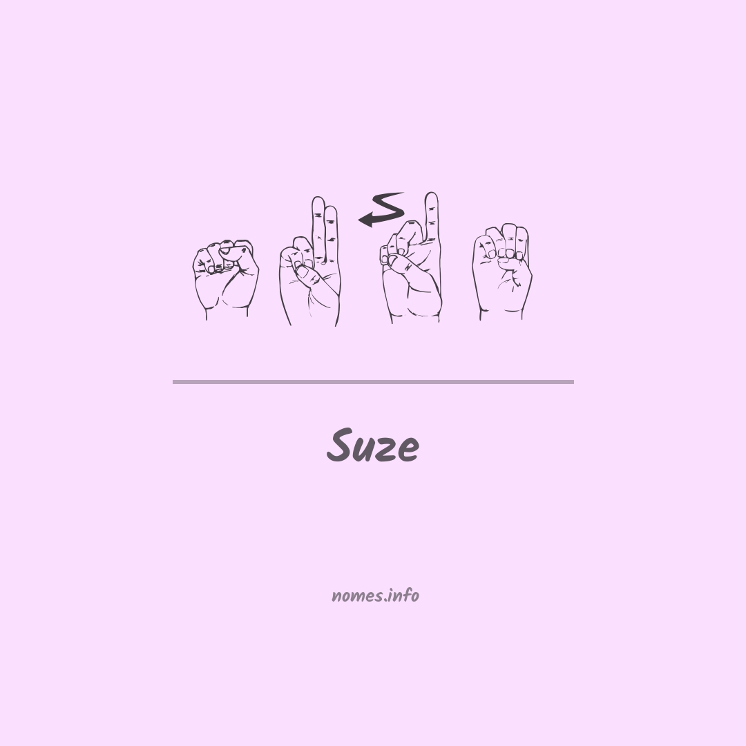 Suze em Libras