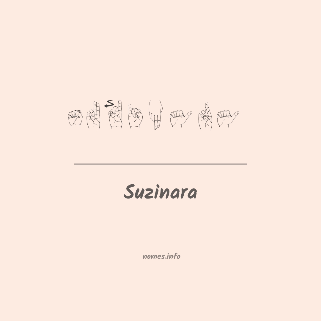 Suzinara em Libras