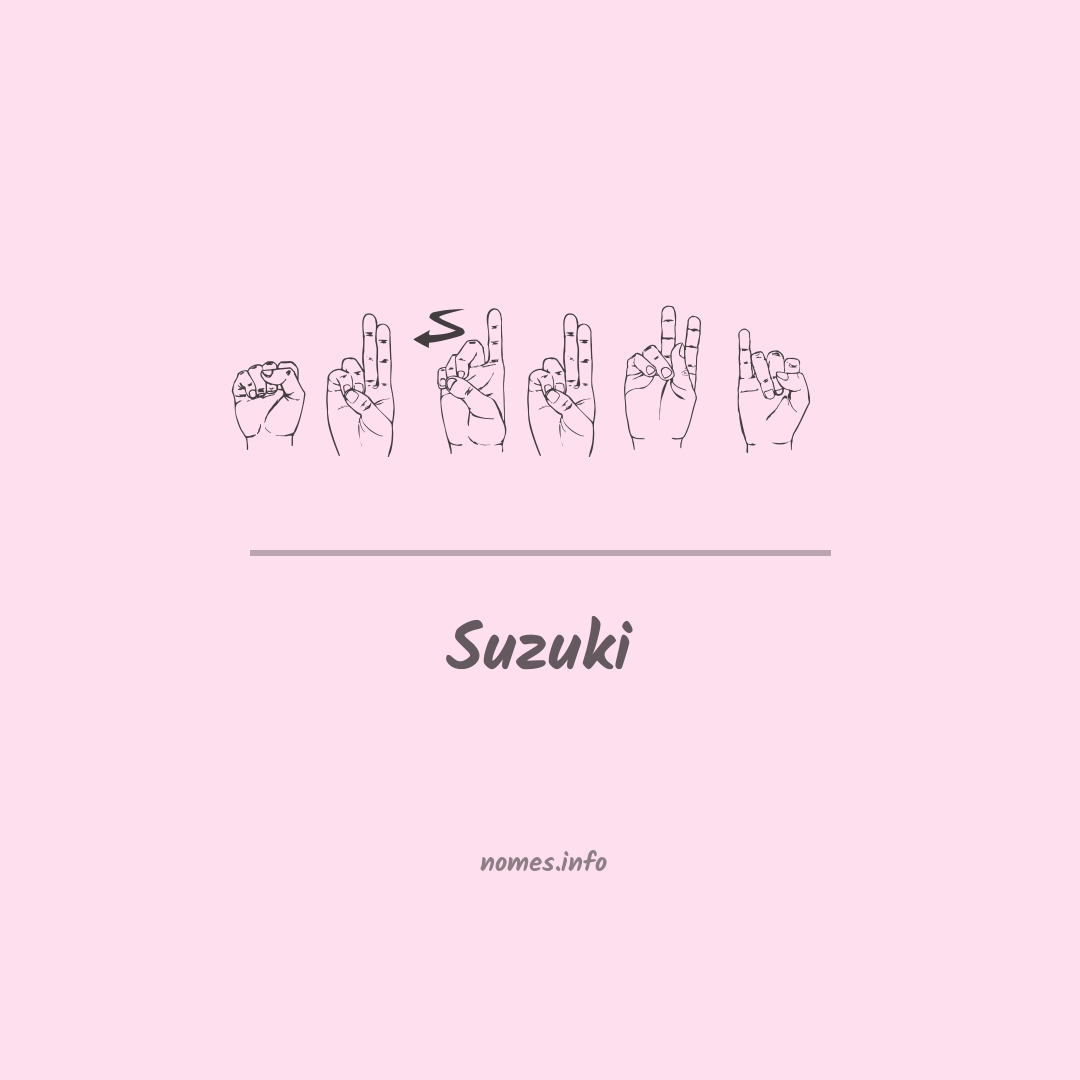 Suzuki em Libras