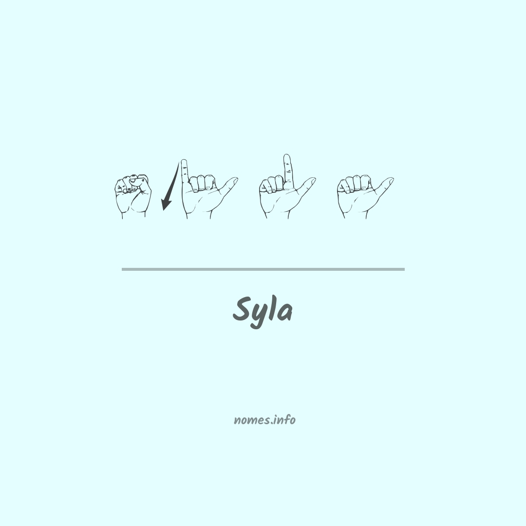Syla em Libras