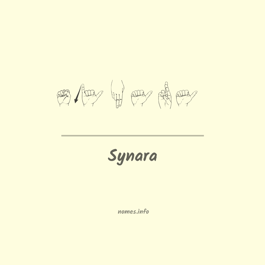 Synara em Libras