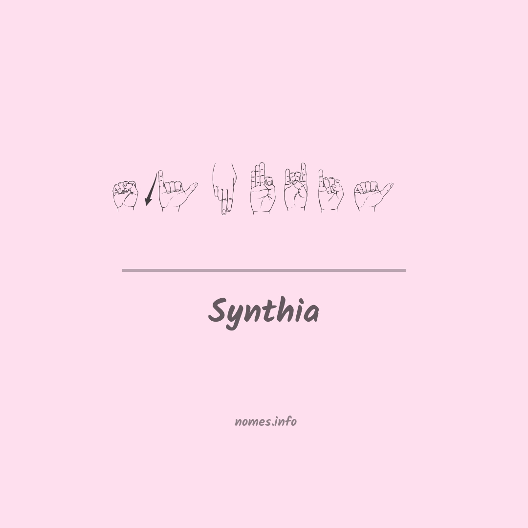 Synthia em Libras