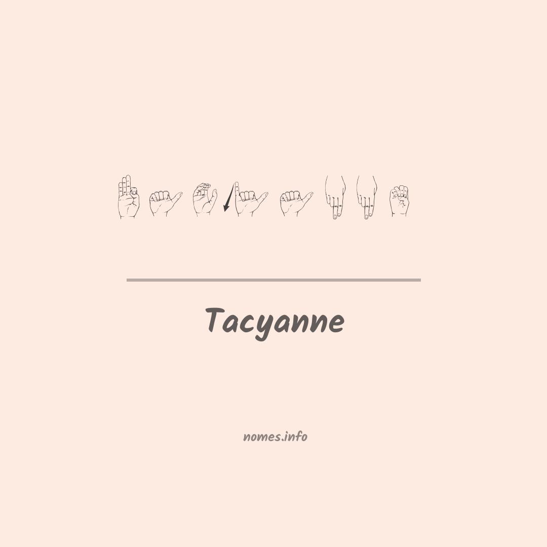 Tacyanne em Libras