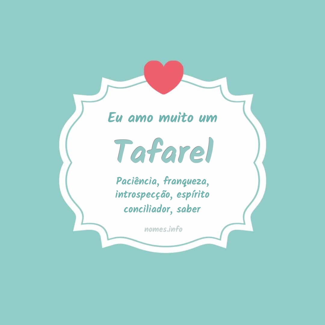 Eu amo muito Tafarel