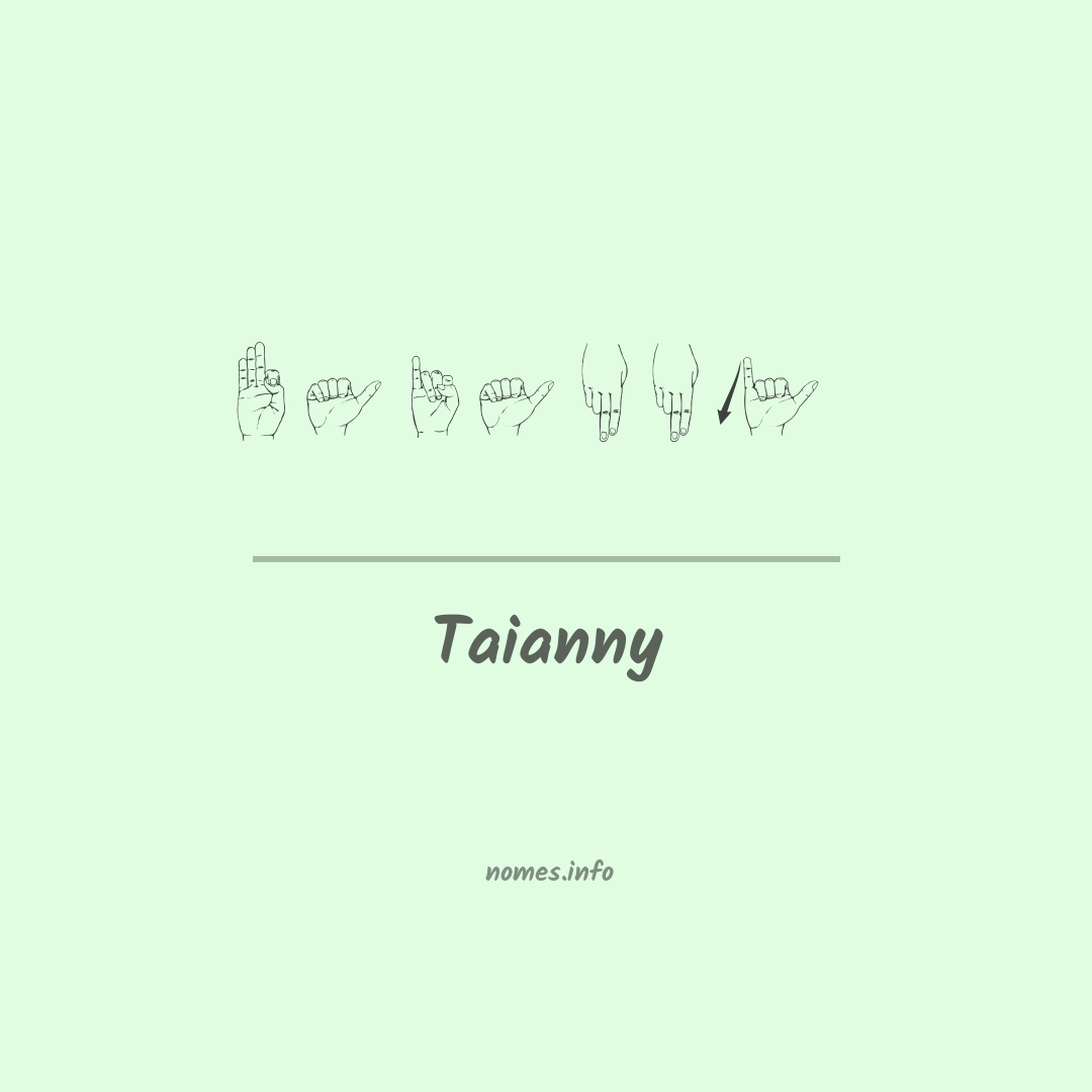 Taianny em Libras