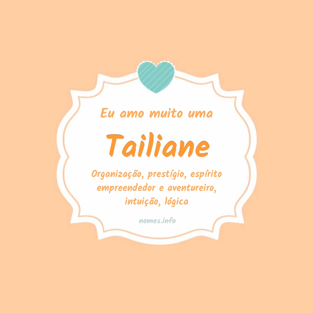 Eu amo muito Tailiane Eu amo muito Tailiane
