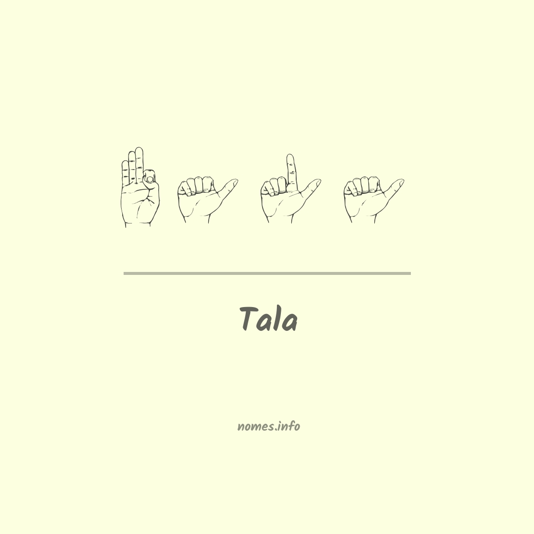 Tala em Libras