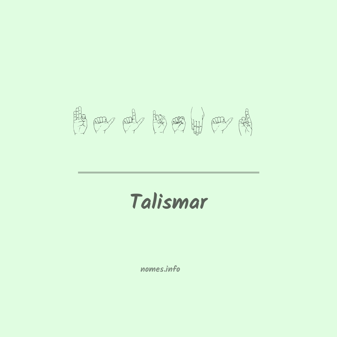 Talismar em Libras