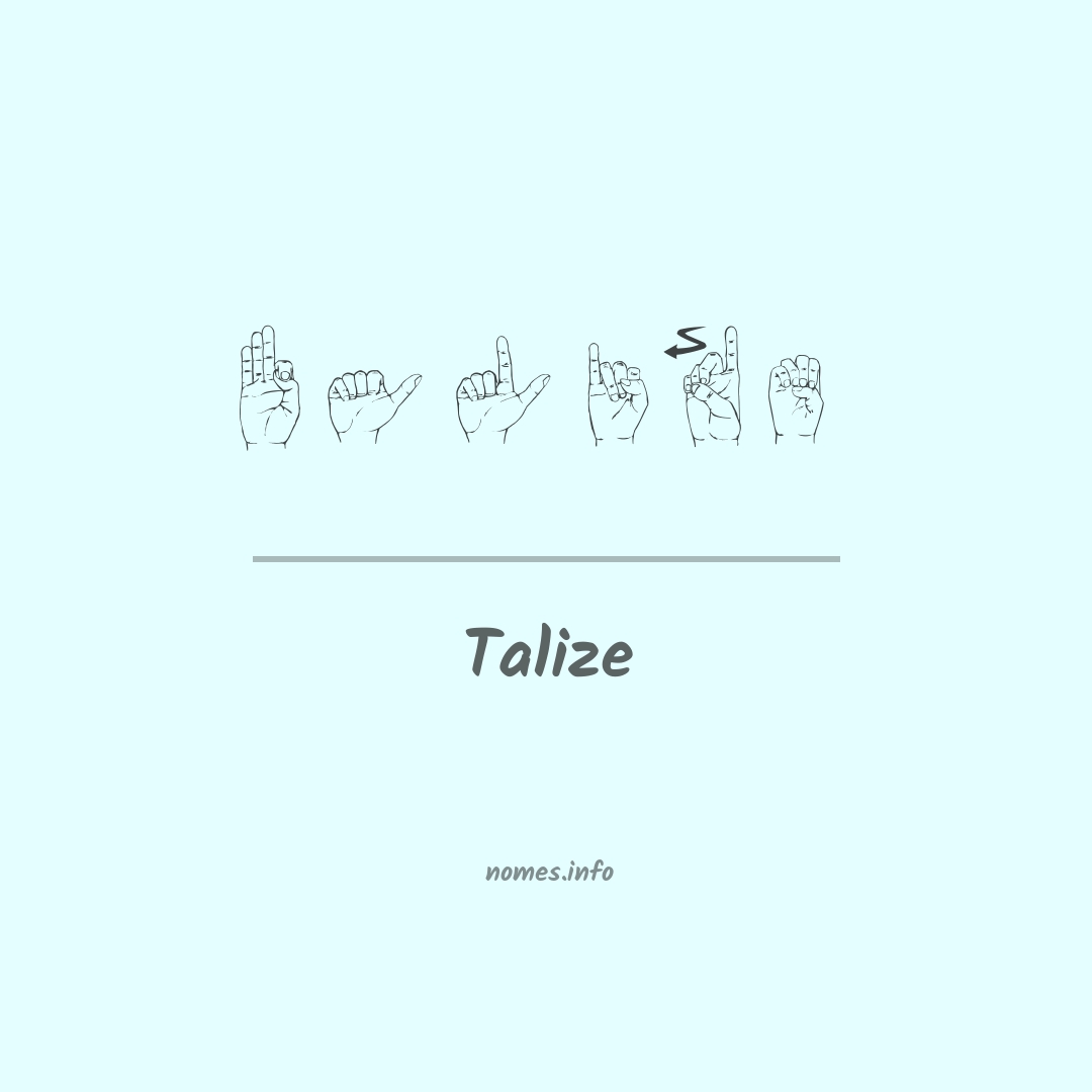 Talize em Libras
