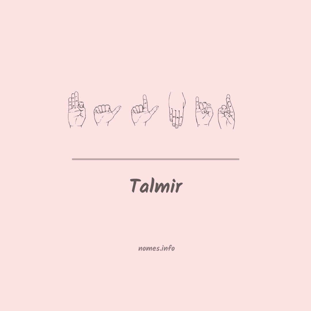 Talmir em Libras