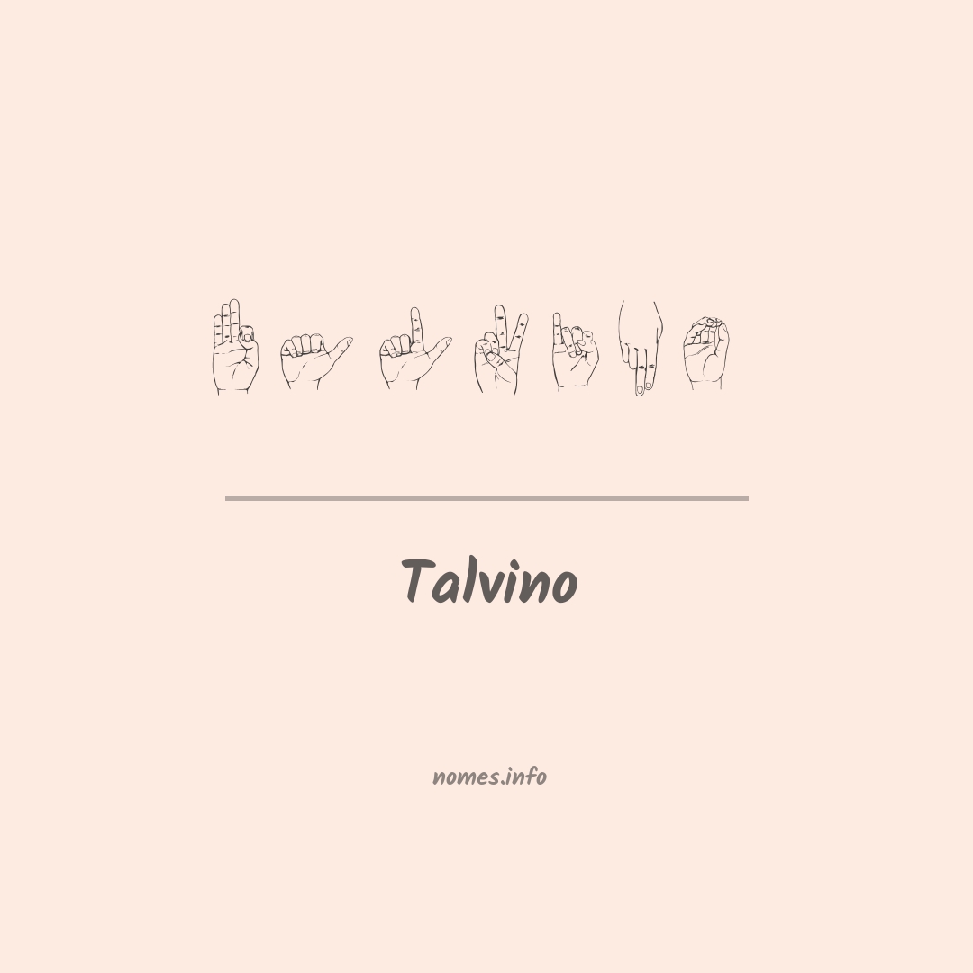 Talvino em Libras