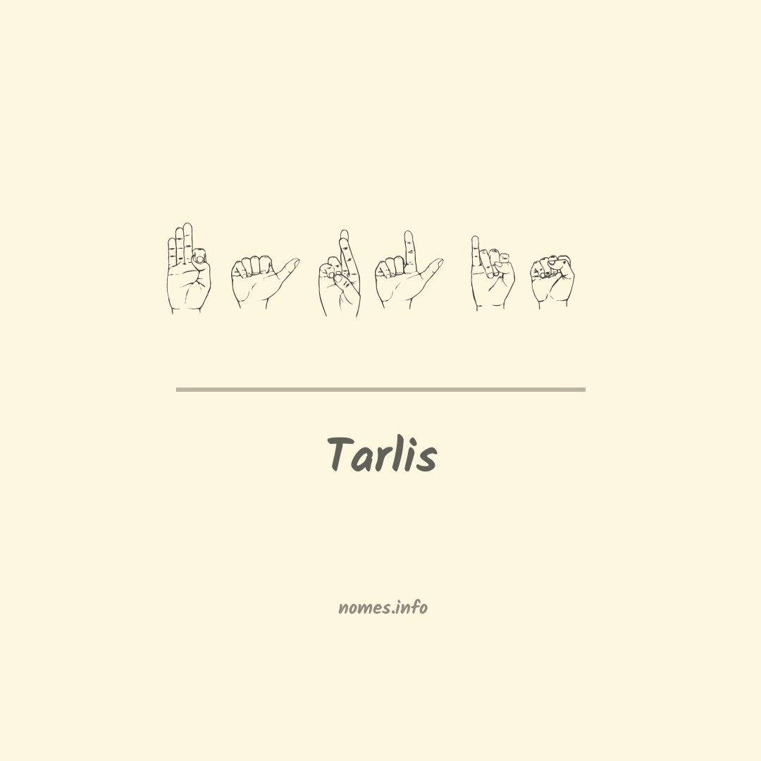 Tarlis em Libras