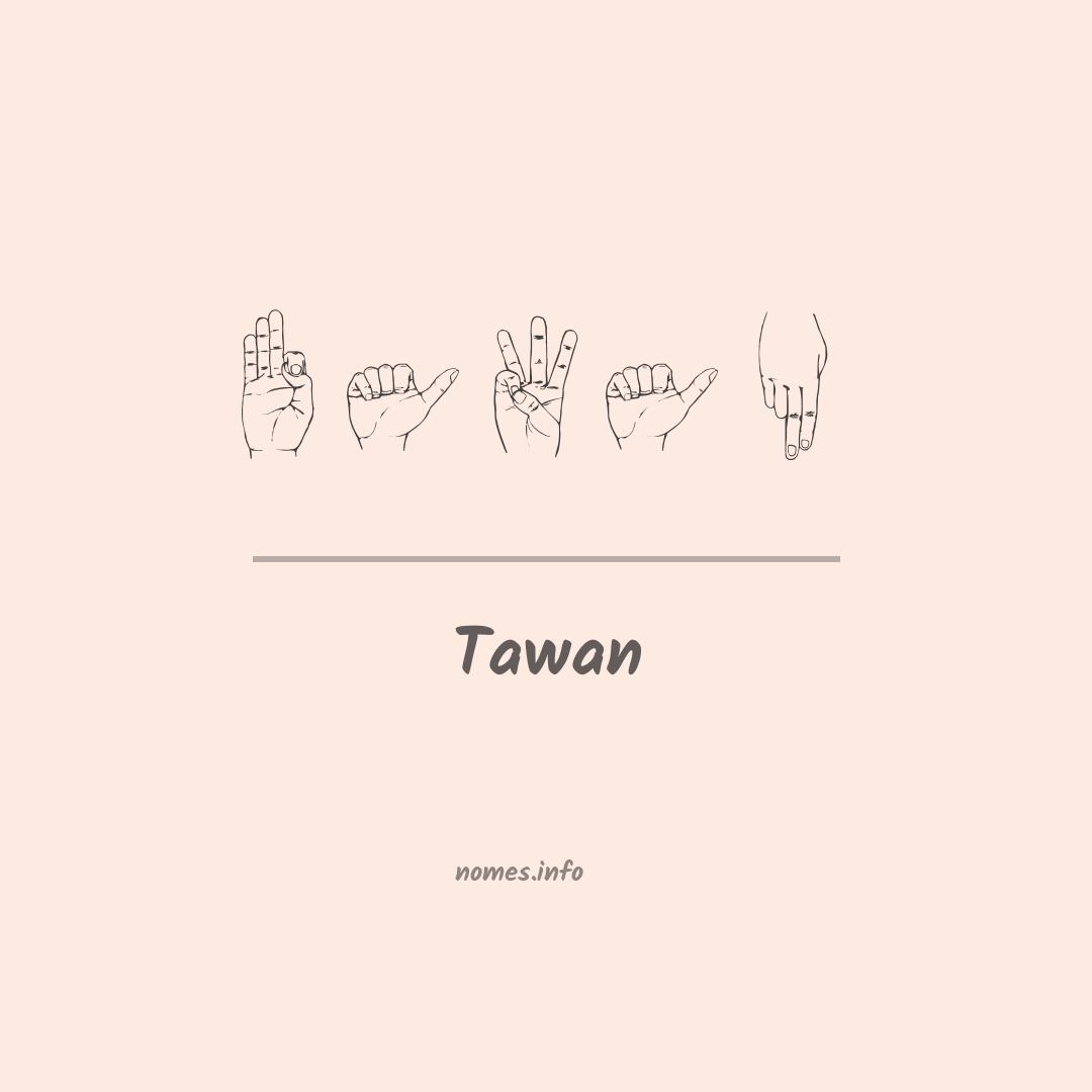 Tawan em Libras