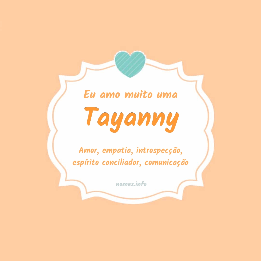 Eu amo muito Tayanny