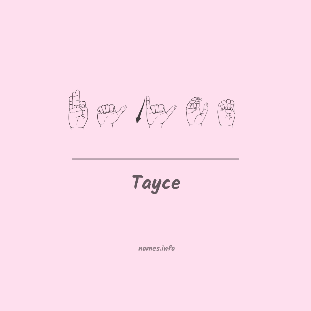 Tayce em Libras