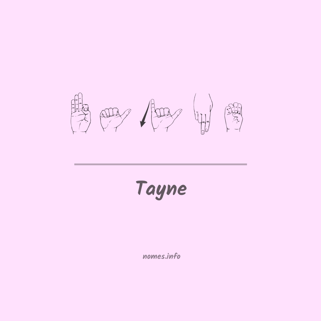 Tayne em Libras Tayne em Libras