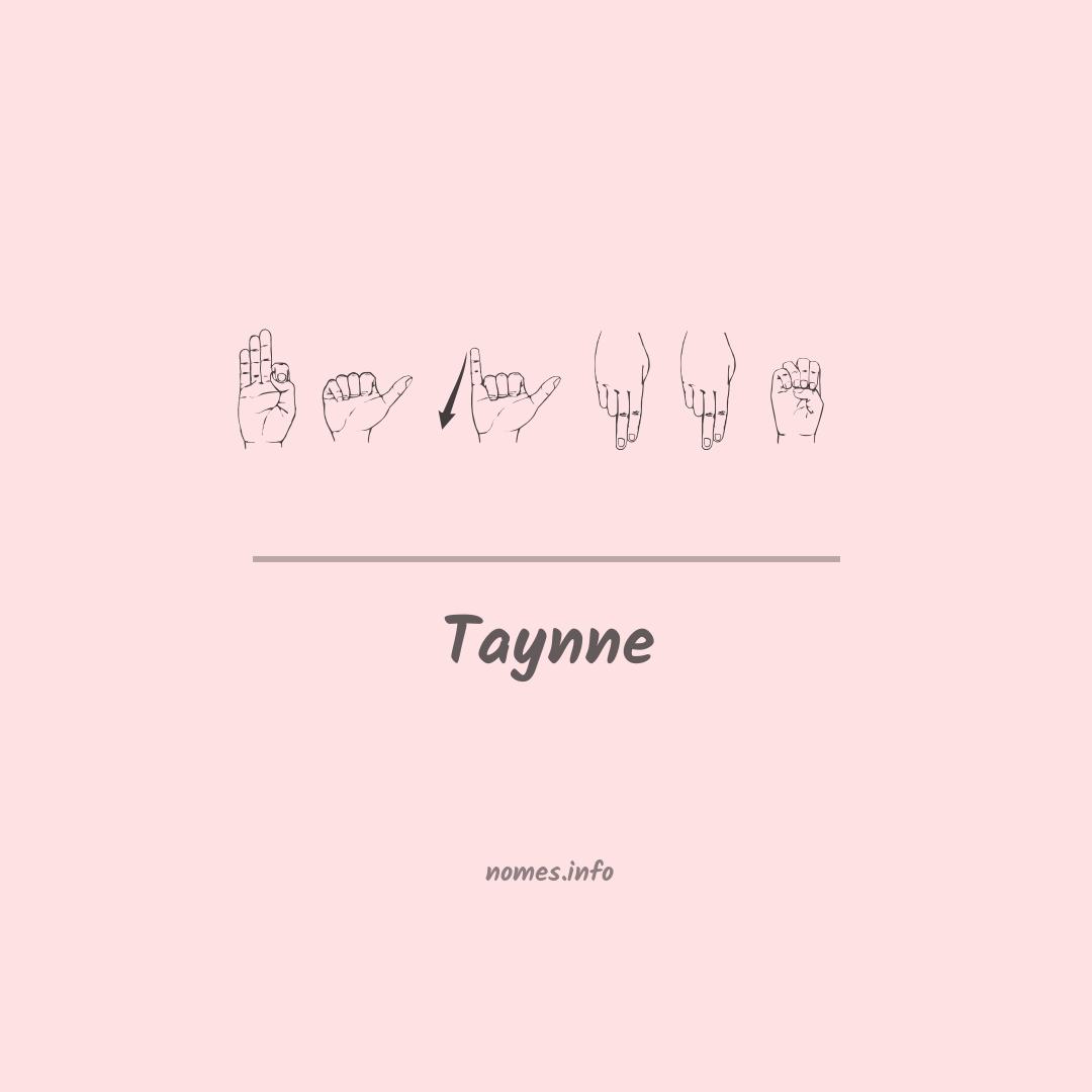 Taynne em Libras Taynne em Libras