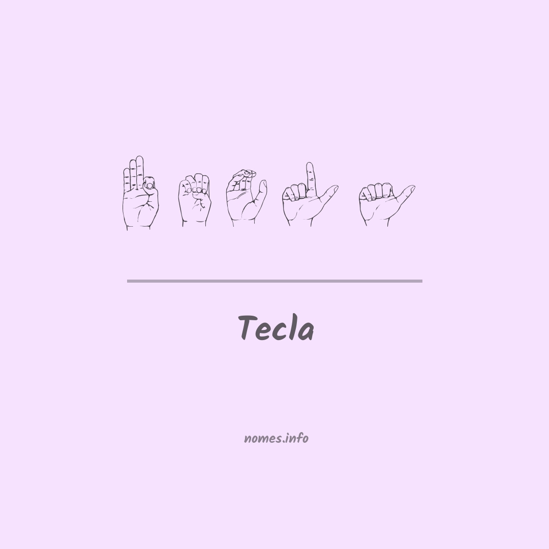 Tecla em Libras