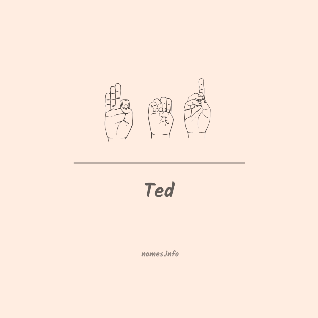 Ted em Libras