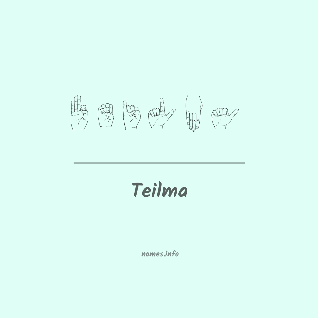 Teilma em Libras