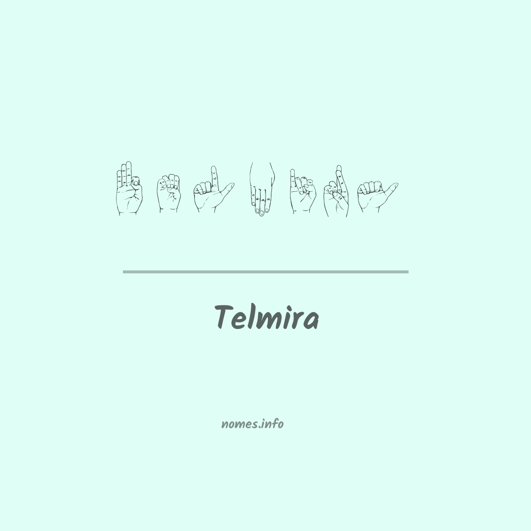 Telmira em Libras