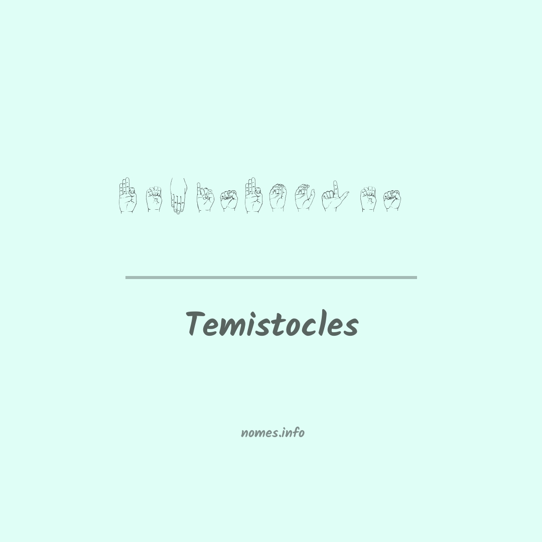 Temistocles em Libras