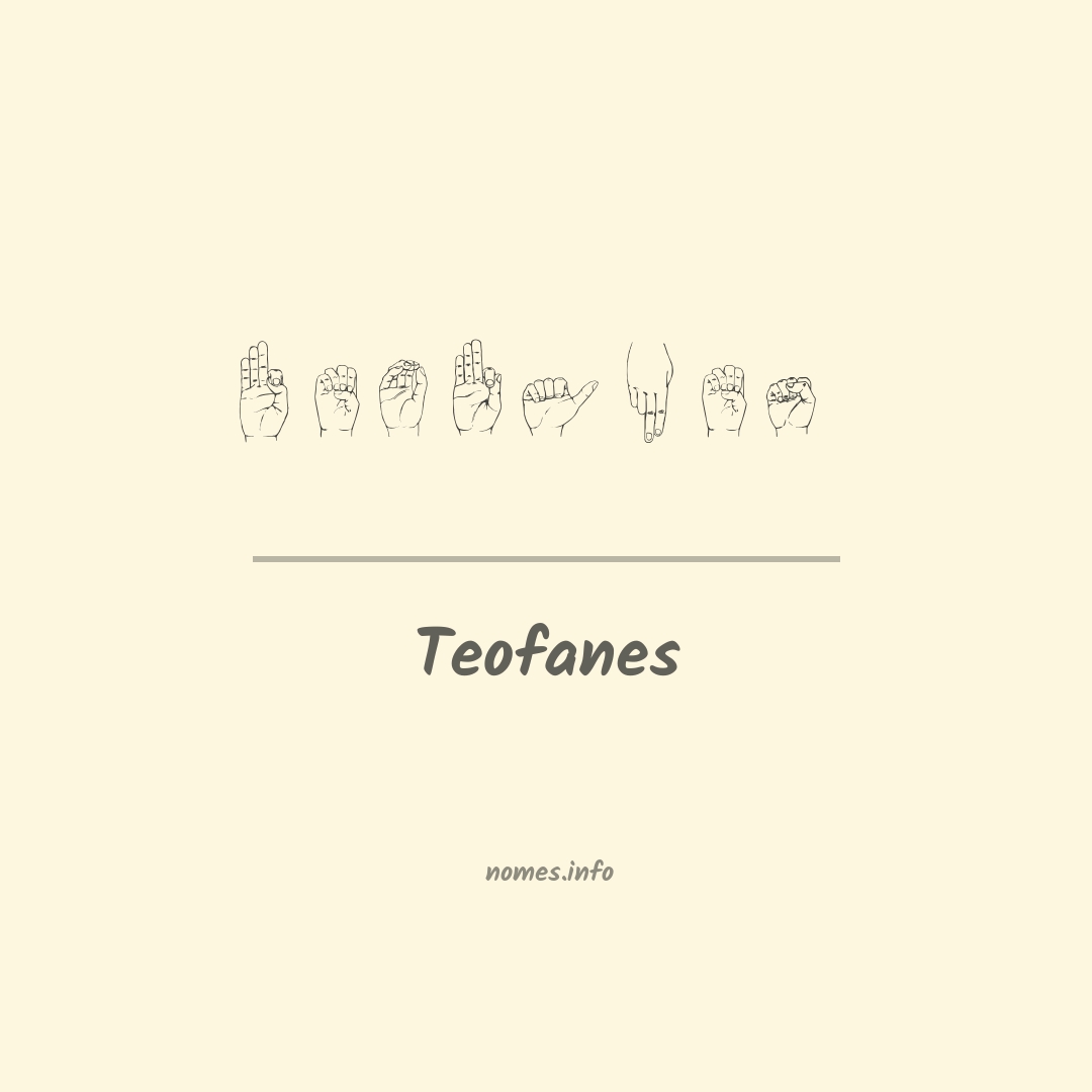 Teofanes em Libras