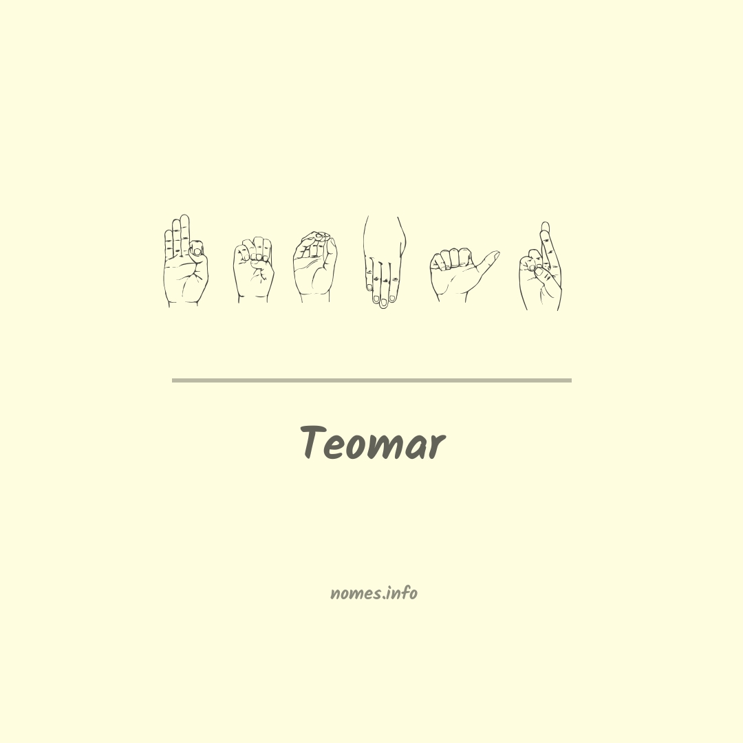 Teomar em Libras