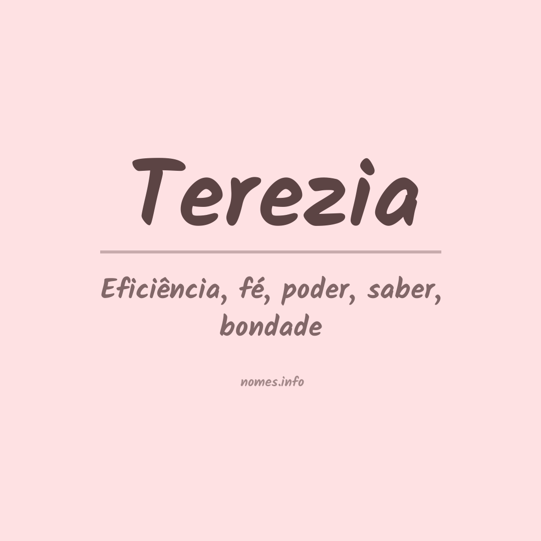 Significado do nome Terezia