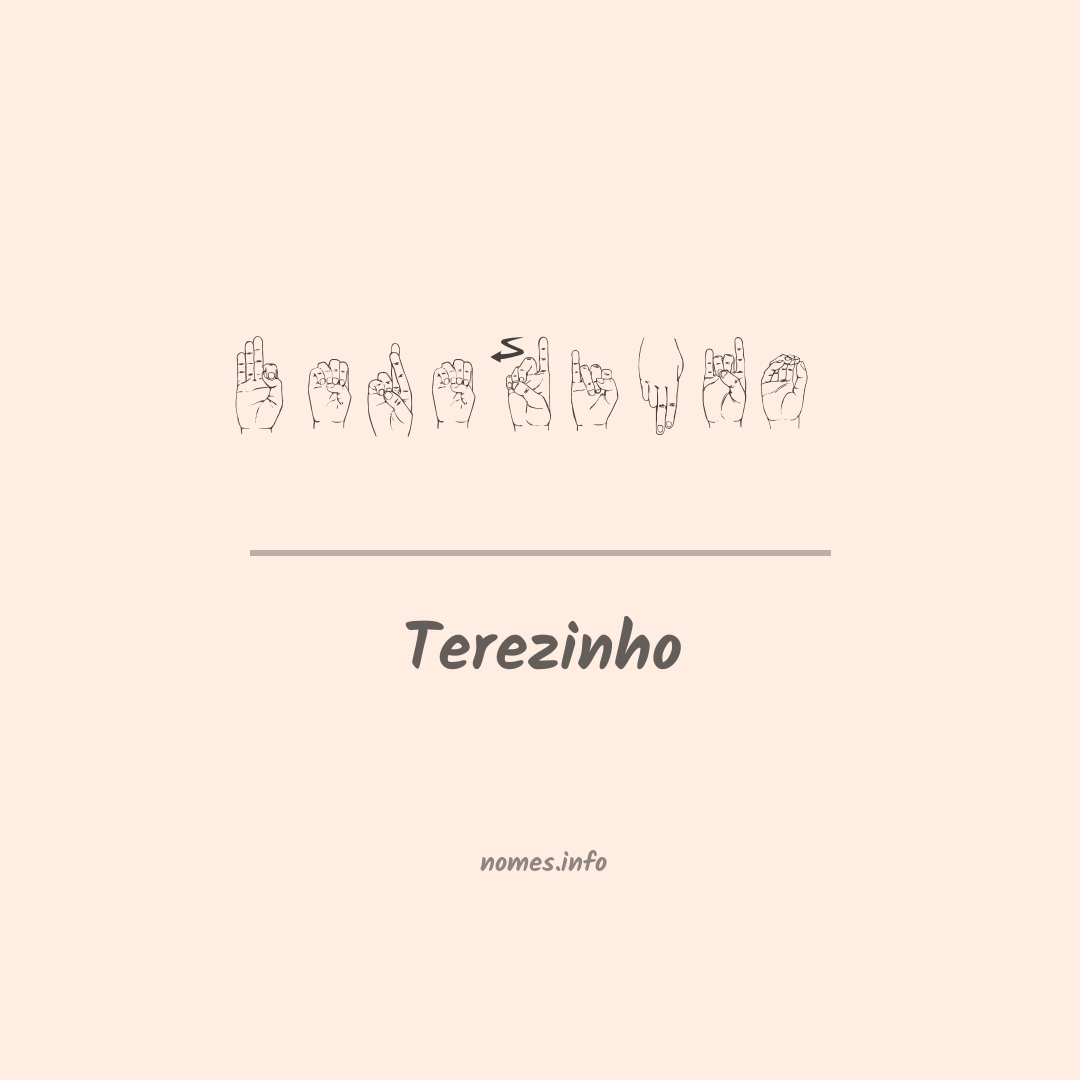 Terezinho em Libras