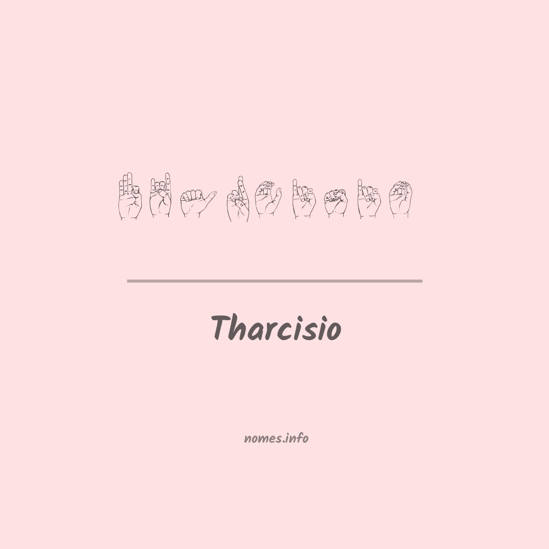 Tharcisio em Libras