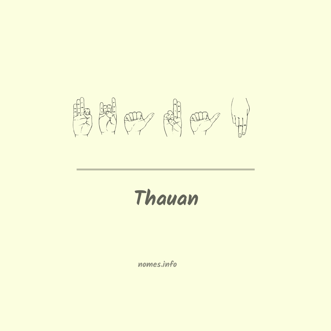 Thauan em Libras