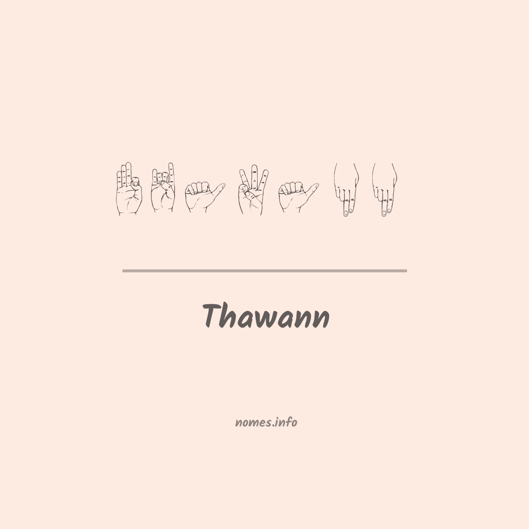 Thawann em Libras