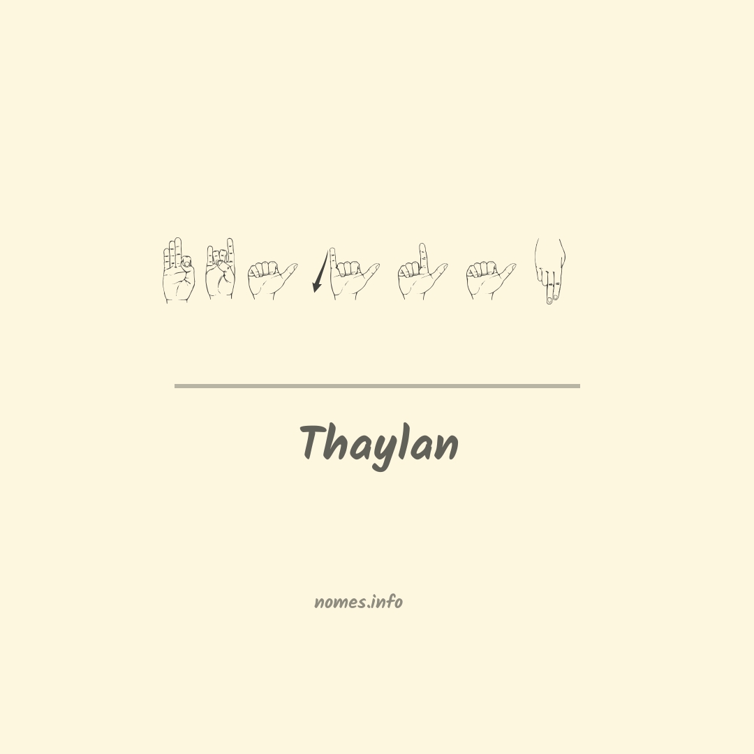 Thaylan em Libras
