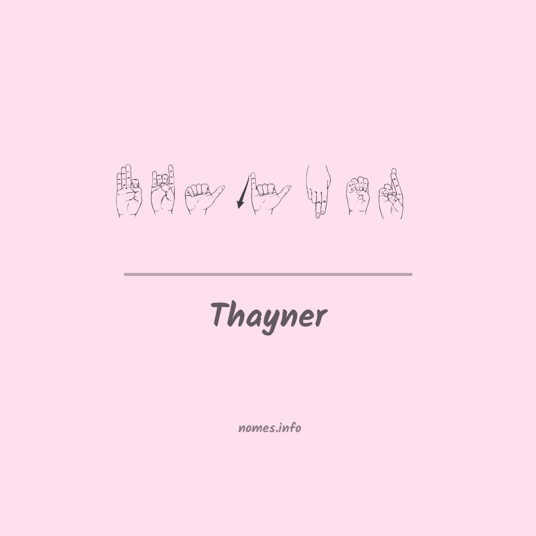 Thayner em Libras Thayner em Libras