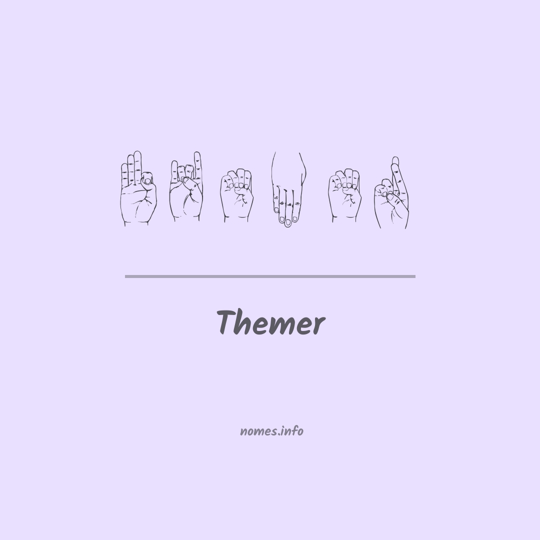 Themer em Libras