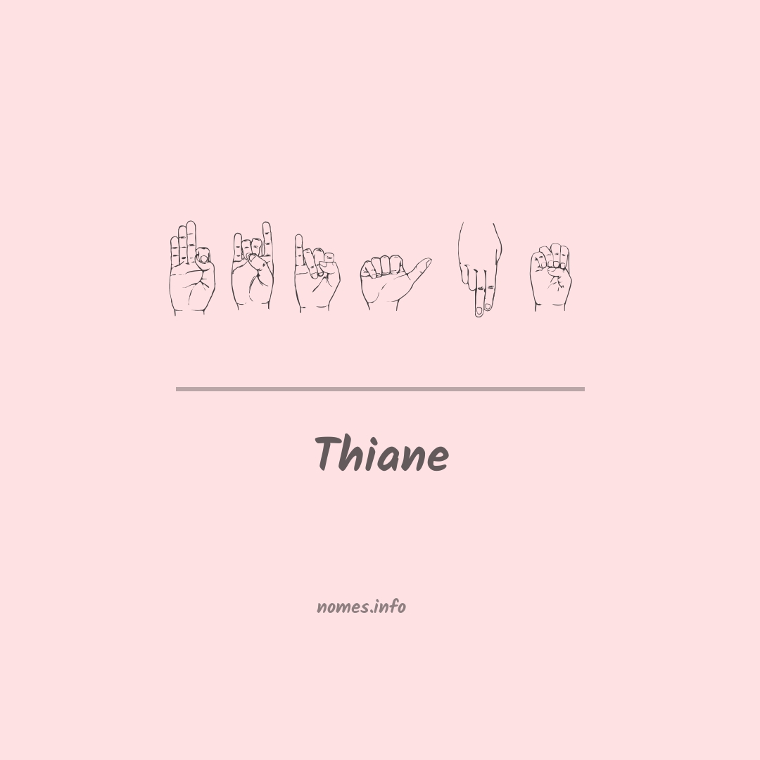 Thiane em Libras Thiane em Libras