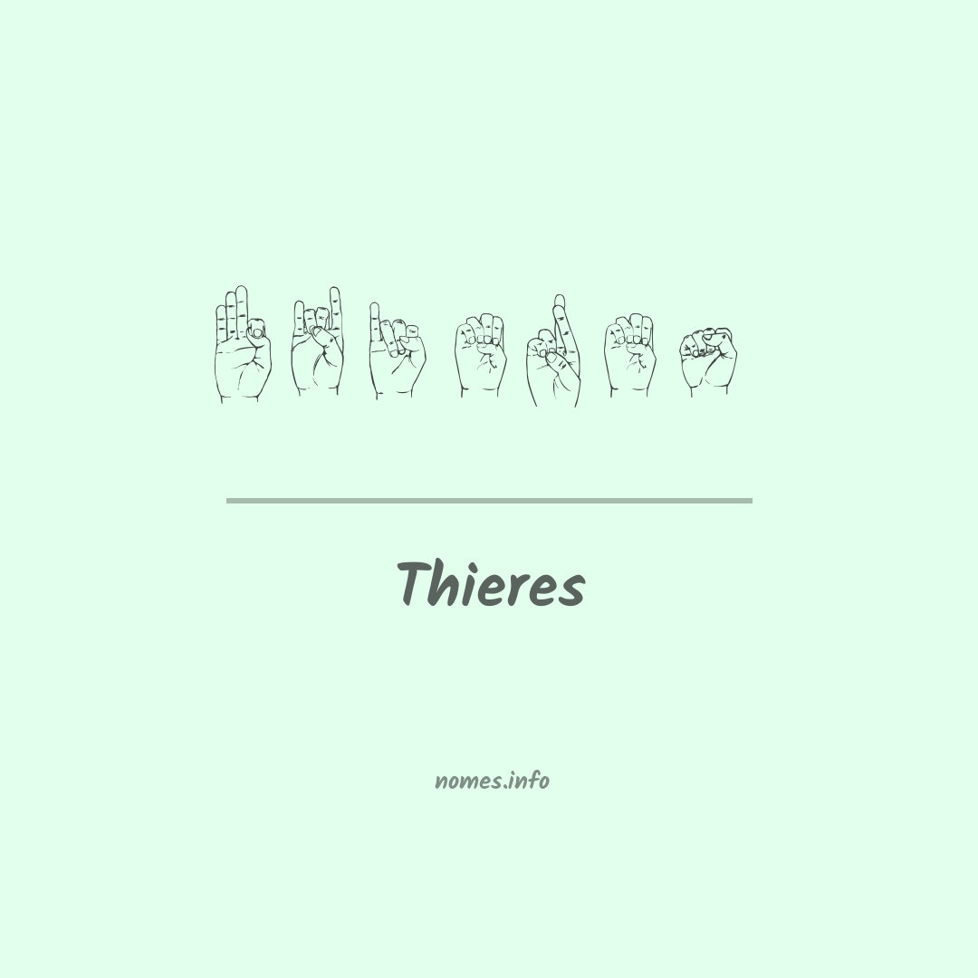 Thieres em Libras