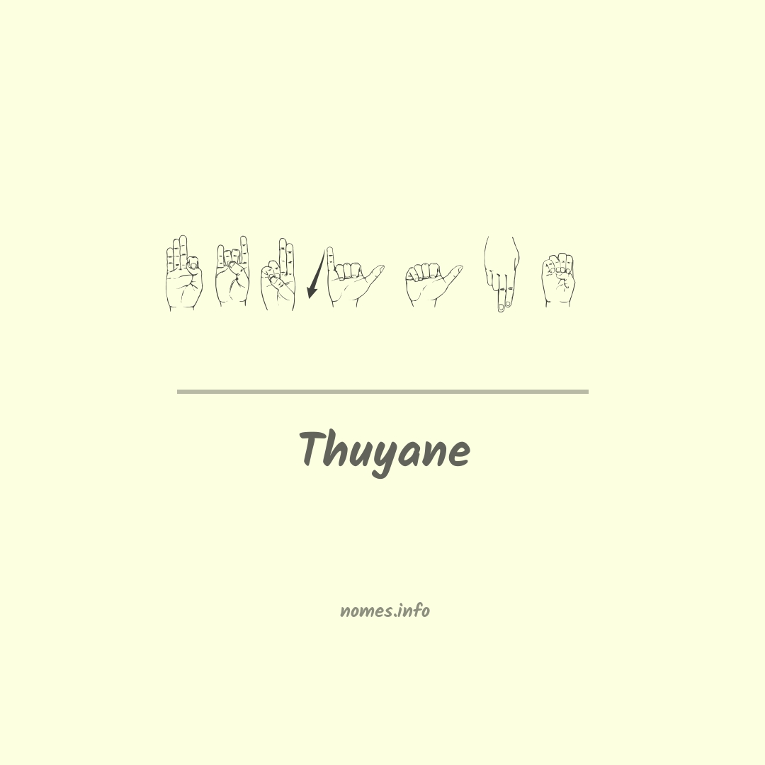 Thuyane em Libras Thuyane em Libras