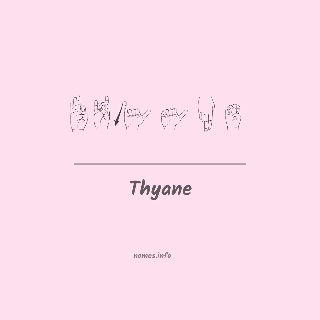 Thyane em Libras Thyane em Libras