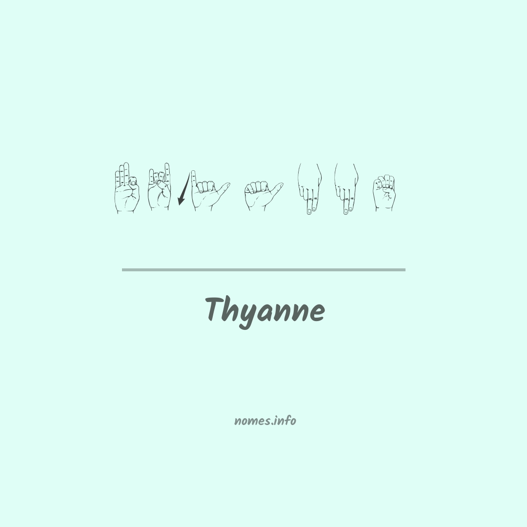 Thyanne em Libras Thyanne em Libras