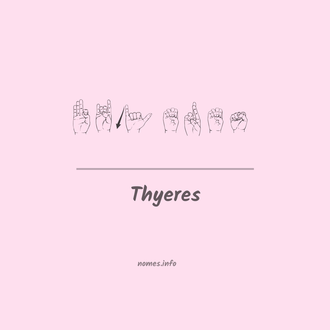 Thyeres em Libras